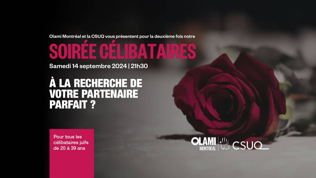 Soirée célibataire septembre 2024